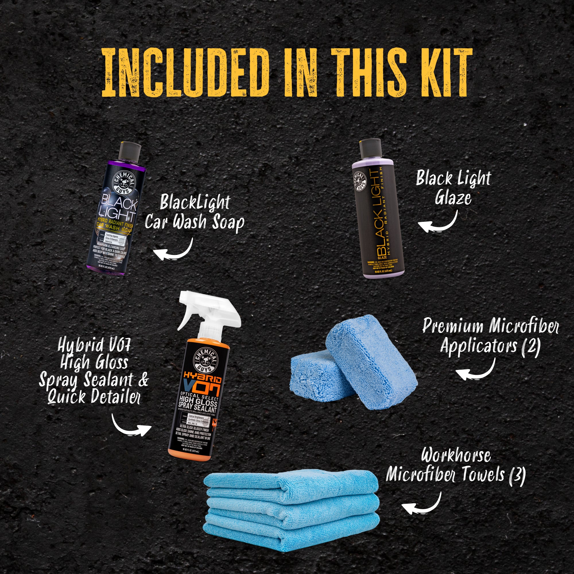 Black Car Care Starter Kit - Image 4